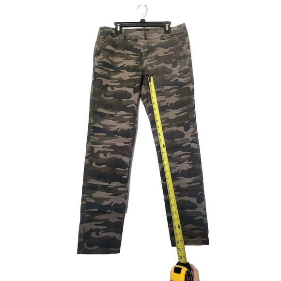 Sanctuary Camoflague Pants Women's Size 26 Mid Rise Skinny Flat Front Casual - Picture 7 of 9